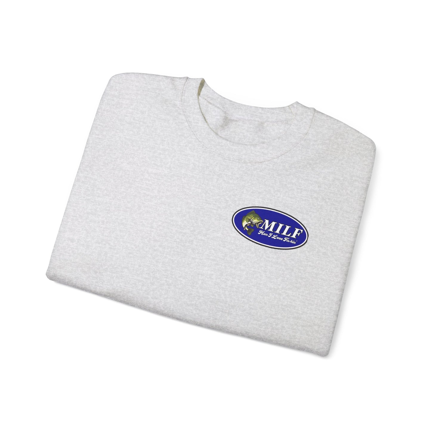 MILF Fishin' Logo Crewneck